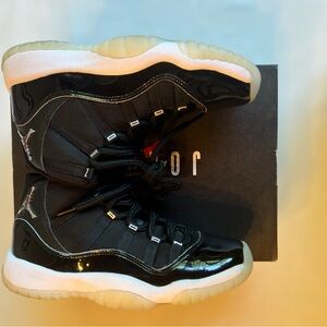 Jordan 11 jubilee sneakers. Size 6.